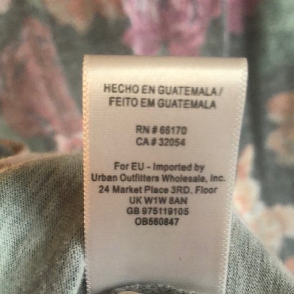 Free people faded floral top - Picture 5 of 6